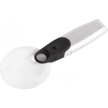 Лупа с led подсветкой REXANT кратность 2х-6х 12-0408 [12-0408] фото 1