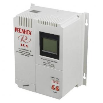 Стабилизатор напряжения однофазный Ресанта АСН- 5000 Н/1-Ц Lux [63/6/16] фото 3