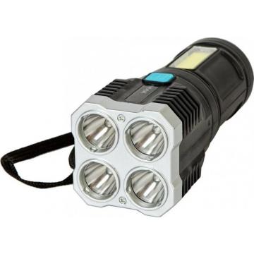 Фонарь светодиодный GLANZEN UFL-0400-LS03 аккумуляторный, usb фото 1
