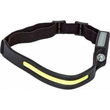 Фонарь светодиодный GLANZEN UFL-0650-8005 налобный, аккумуляторный, usb фото 1