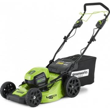 Газонокосилка аккумуляторная GREENWORKS GD60LM46SP бесщеточная, самоходная, без АКБ и ЗУ (2502907) [2502907] фото 1