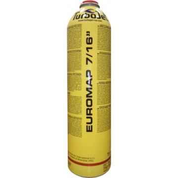 Газовый баллон TurboJet TJ750GA для горелок, резьба 7/16, 385 г., 750 мл фото 1