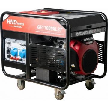 Генератор бензиновый HND GE 11000 XLST (трехфазный) [GE11000XLST] фото 1