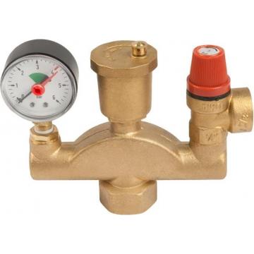 Группа безопасности UNIPUMP 1"-3/4" для систем отопления [43580] фото 1