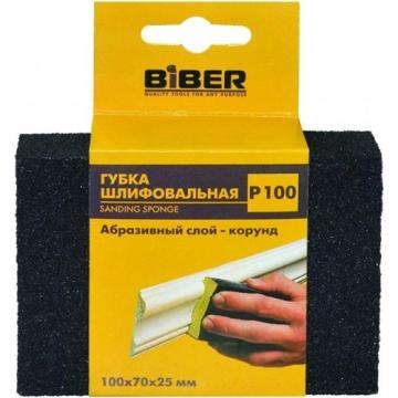 Губка шлифовальная Biber 70677 р220 100х70х25 [тов-149934] фото 1