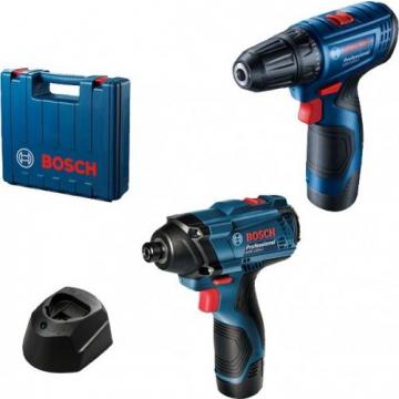 Набор аккумуляторного инструмента BOSCH GDR 120-LI+GSR 120-LI [06019G8023] фото 1