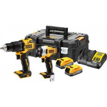 Набор аккумуляторного инструмента DeWALT DCK 2062 E2T (DCD709+DCF809) фото 1
