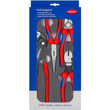 Набор шарнирно-губцевого инструмента KNIPEX basic 4 предмета 002001V15 [KN-002001V15] фото 1