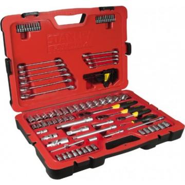 Набор столярно-слесарного инструмента STANLEY FMHT0-73925 fatmax 1/4", 3/8", 1/2" (96 предметов) фото 1