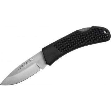 Нож складной с обрезиненной ручкой STAYER MASTER средний, 47600-1_z01 [47600-1_z01] фото 1