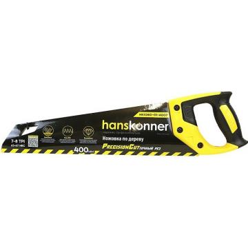 Ножовка по дереву HANSKONNER HK1060-01-4007 400мм, чистый рез фото 1