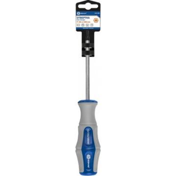Отвертка TX Кобальт 910-065 ultra grip tamper-25х100 мм cr-v, двухкомпонентная фото 1