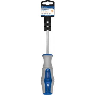 Отвертка TX Кобальт 910-089 ultra grip tamper-30х100 мм cr-v, двухкомпонентная фото 1