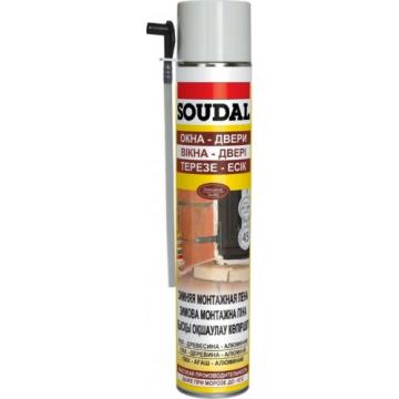 Пена монтажная SOUDAL стандарт, всесезонная (750 мл.) 107557 [107557] фото 1