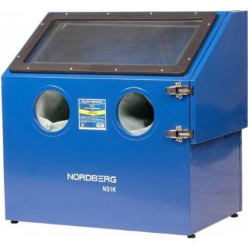 Пескоструйная камера NORDBERG NS1K настольная, боковая загрузка 110 л [ЦБ-00012192] фото 1