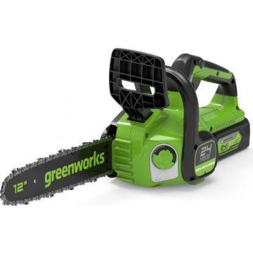 Пила цепная аккумуляторная GREENWORKS GD24CS30 без АКБ и ЗУ [2007007] фото 1
