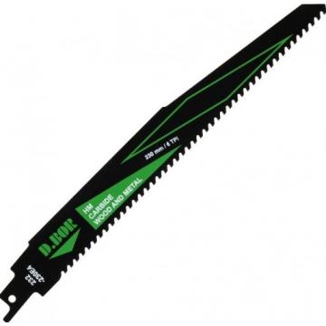 Полотна для сабельных пил D.BOR 195/230*4 мм HM / CARBIDE / WOOD AND METAL универсал. 1 шт. [D-232-230E4-01] фото 1