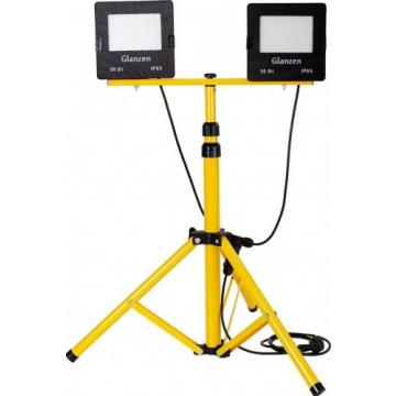 Прожектор GLANZEN FAD-0025-2X50 Вт на штативе светодиодный [FAD-0025-2X50] фото 1