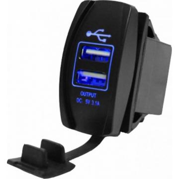 Разъем USB SKIPPER SK-DS2013-L 5В 3.1А фото 1