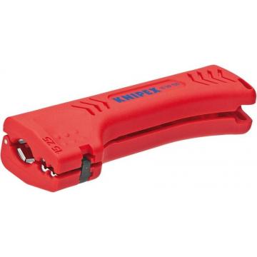 Съемник изоляции диэлектрический KNIPEX 1690130SB 130 мм универсальный [KN-1690130SB] фото 1
