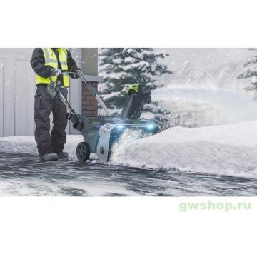 Снегоуборщик аккумуляторный GREENWORKS GD82STK5 82V, АКБ 5Ач и ЗУ 2602507UB [2602507UB] фото 2