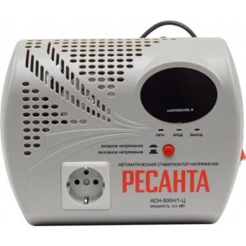Стабилизатор напряжения однофазный Ресанта АСН-  500 Н/1-Ц [63/6/9] фото 1