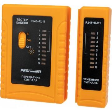 Тестер Proconnect HT-C004  rj-45+rj-11 [12-1006-4] фото 1