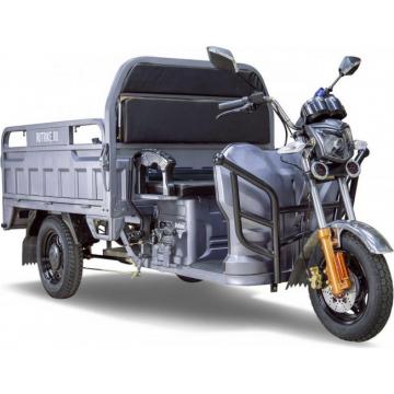 Трицикл грузовой RUTRIKE Гибрид 1500 60V1000W Серый 2053 [021345-2053] фото 1