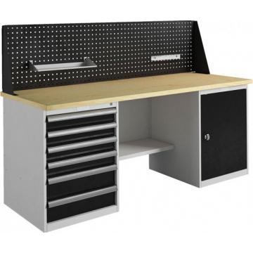 Верстак слесарный двухтумбовый ПРАКТИК Expert T W200.T6/T1.010 (№10) [К30299319338] фото 1