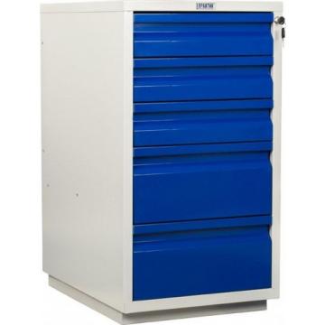Верстак слесарный однотумбовый ПРАКТИК Profi (№601) WT160.WD5/F1.000 фото 2