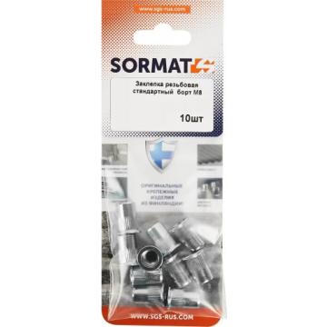 Заклепка резьбовая SORMAT  SRN М10 уменьшенный борт (10 шт) [9630291035] фото 3