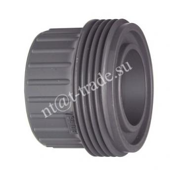 Втулка муфты с резьбой Georg Fischer, d63, PN16 PVC-U фото 1