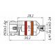 Переход коаксиальный ADP1A-IIIF-35F фото навигации 4