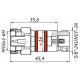 Переход коаксиальный ADP1A-IIIM-NF фото навигации 4