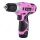Дрель-шуруповерт аккумуляторная DEKO GCD12DU3 PINK SET2 + оснастка 13 шт (063-4171) [063-4171] фото навигации 3