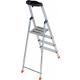 Стремянка алюминиевая KRAUSE MONTO SAFETY 4 ступени [128942] фото навигации 2