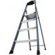 Стремянка алюминиевая KRAUSE MONTO SEPRO 4 ступени анодированная [124180] фото навигации 4