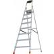 Стремянка алюминиевая KRAUSE MONTO SAFETY 8 ступеней [128980] фото навигации 4