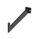 Держатель-крючок EMBODIMENT EMB-WOTUN-18-B универсальный, настенный, черный фото навигации 1