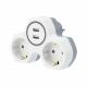 Разветвитель REXANT 11-1089 электрический 16A с/з и защитными шторками, USB фото навигации 1