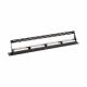 Патч-панель REXANT 02-0231 19" 1U, 24 порта RJ45, CAT 6, UTP с органайзером фото навигации 2
