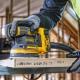 Виброшлифмашина эксцентриковая аккумуляторная DeWALT DCW 210 N бесщеточная, без АКБ и ЗУ [DCW210N-XJ] фото навигации 4