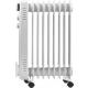 Обогреватель масляный ZANUSSI ZOH/CS-09W радиатор casa 2000w (9 секций) [НС-1165963] фото навигации 4