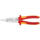Клещи электромонтажные диэлектрические KNIPEX 1396200SB 200 мм 6-в-1 [KN-1396200SB] фото навигации 1