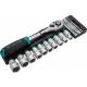 Набор головок 1/2" STELS 10-22 мм, торцевых головки  с трещот. ключом, crv,1 [14127] фото навигации 1