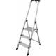 Стремянка алюминиевая KRAUSE MONTO SAFETY PLUSLINE 3 ступени [127914] фото навигации 1