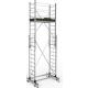Вышка-тура алюминиевая Sarayli 2x11 + 2x11 с подъемным механизмом [5311] фото навигации 1