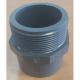 Ниппель ПВХ d50-2" PN16 наружная резьба BSP Praher фото навигации 1